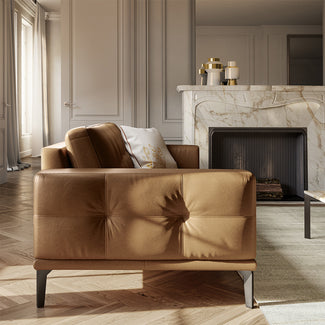 Toledo Leather Sofa 2